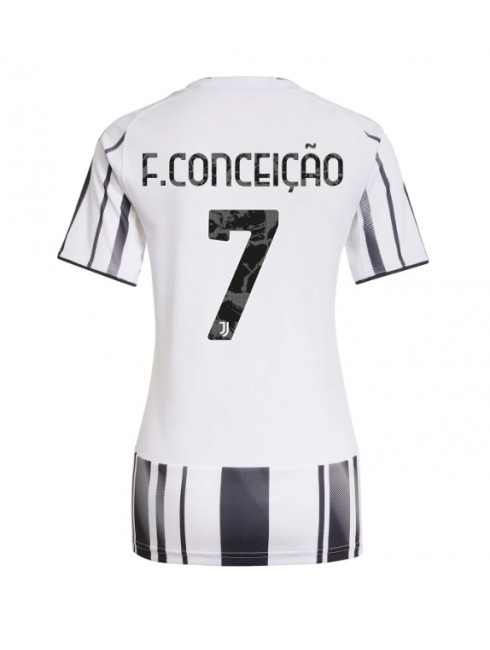 Juventus Francisco Conceicao #7 Zenski Domaci Dres 2025-26 Kratak Rukavima Juventus Francisco Conceicao #7 Zenski Domaci Dres 2025-26 Kratak Rukavima